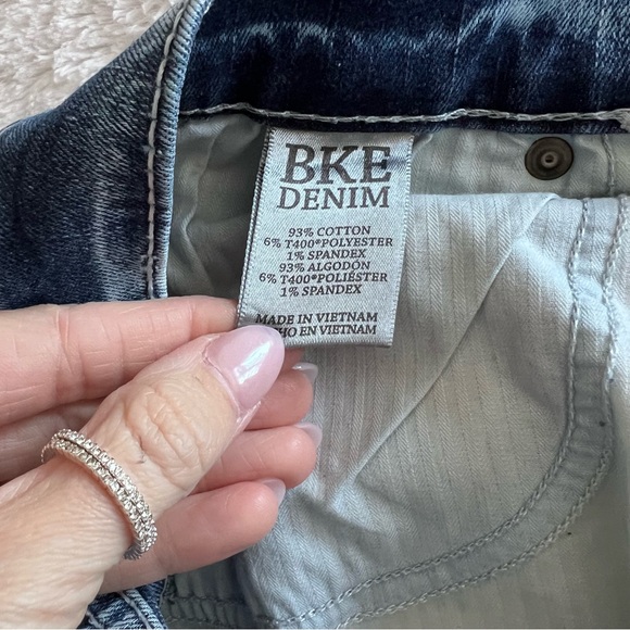 Buckle BKE Aiden Bootleg Bootcut Denim Jeans Mens 32 Long AVS21148 - Picture 9 of 16